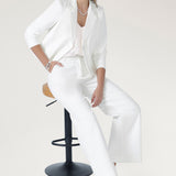 Shortline Tailored Jacket in Ivory