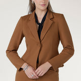Shortline Tailored Jacket in Toffee