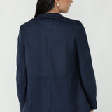 Sierra Jacket in Bluestone Suede