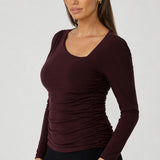 Simmi Top in Wine