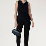 Skinny Leg Pant in Black