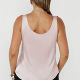 Soho Cami in Rosé Satin
