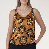 Soho Cami in Marigold Mosaic
