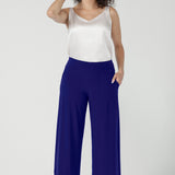 Soho Cami in Oyster Satin