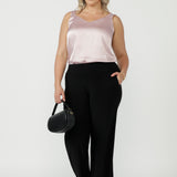 Soho Cami in Rosé Satin