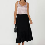 Soho Cami in Rosé Satin