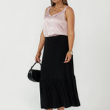 Soho Cami in Rosé Satin