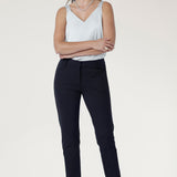Straight Leg Pant in Charcoal