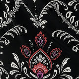 Jett Wrap Dress in Subtle Paisley