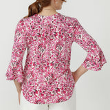 Tahlia Top in Rouge Reverie