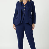 Tapered Leg Pant in French Navy
