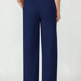 Wide Leg Pant in French Navy