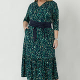 Tova Skirt in Jade Stone