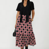 Tova Skirt in Ruby Connection