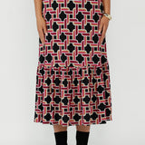 Tova Skirt in Ruby Connection