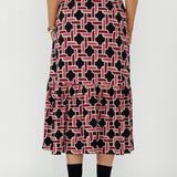 Tova Skirt in Ruby Connection
