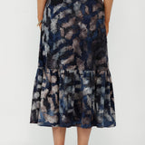 Tova Skirt in Smokey Feathers