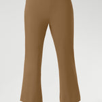 This mid-rise, pull-on style features a cropped length, subtle flared leg, and refined front waist pockets for a tailored yet effortless feel. Designed to pair seamlessly with the matching Zander Jacket.