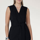Vienna Vest in Black
