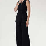 Vienna Vest in Black