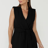 Vienna Vest in Black
