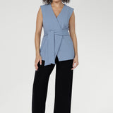 Vienna Vest in Bluebell