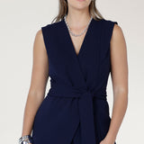 Vienna Vest in Navy