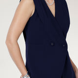 Vienna Vest in Navy