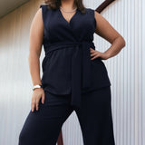 Vienna Vest in Navy