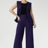 Vienna Vest in Purple