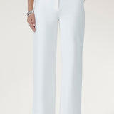 Wide Leg Pant in Ivory