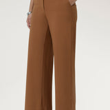 Wide Leg Pant in Toffee