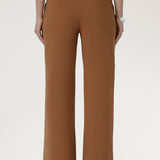 Wide Leg Pant in Toffee
