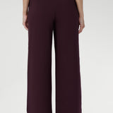 Wide Leg Pant in Wine