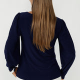 Zara Top in Navy