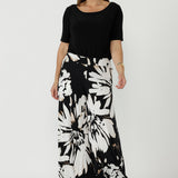 Caspian Palazzo Pant in Midnight Daisy
