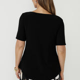 Ziggy Top in Black