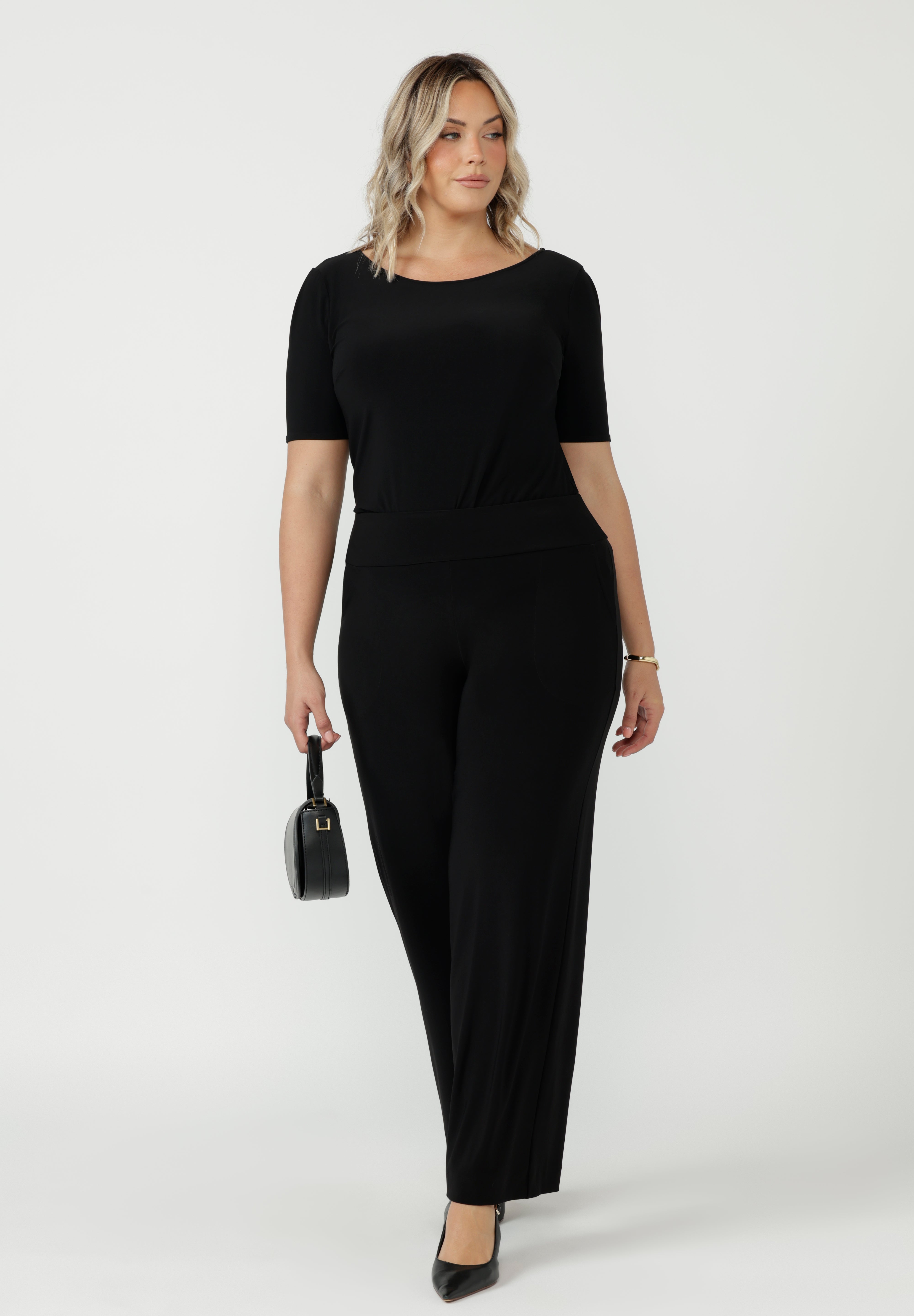 Monroe Pant in Black