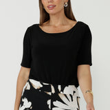 Ziggy Top in Black