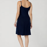 Myah Reversible Mini Slip in Navy